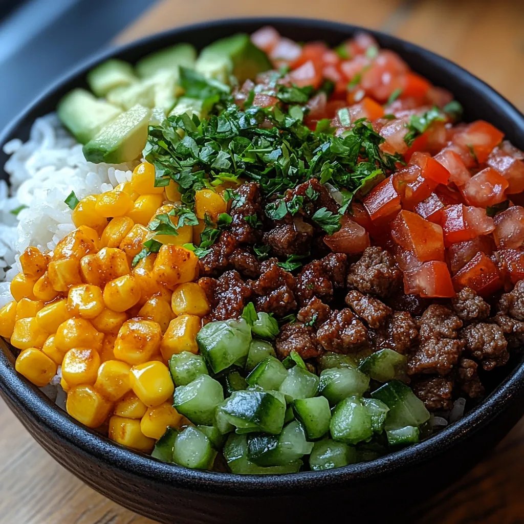 Tazón de Arroz con Taco: Una Increíble Receta Última