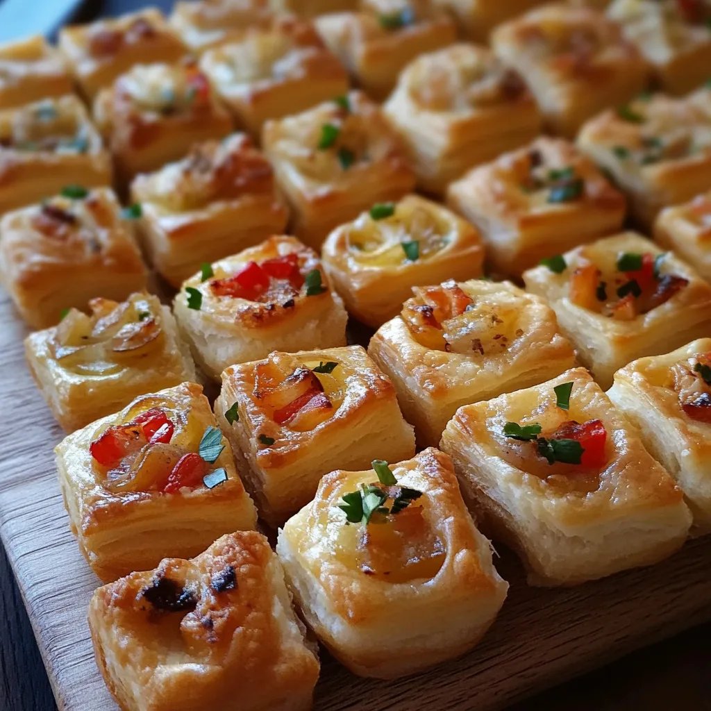 Canapés de Hojaldre