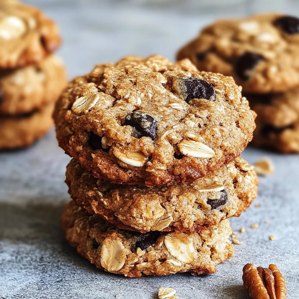 Galletas Saludables de Avena, Coco y Vainilla