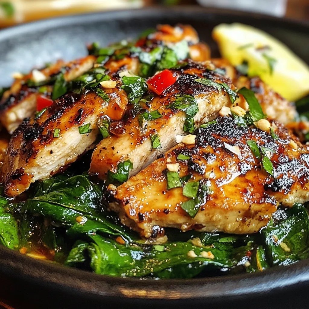 Pollo Asado y Espinacas Salteadas al Ajillo: Una Increíble Receta Esencial