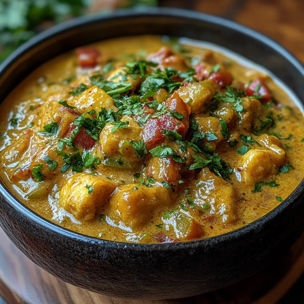 Curry Dorado de Pollo con Coco: Una Increíble Receta Esencial