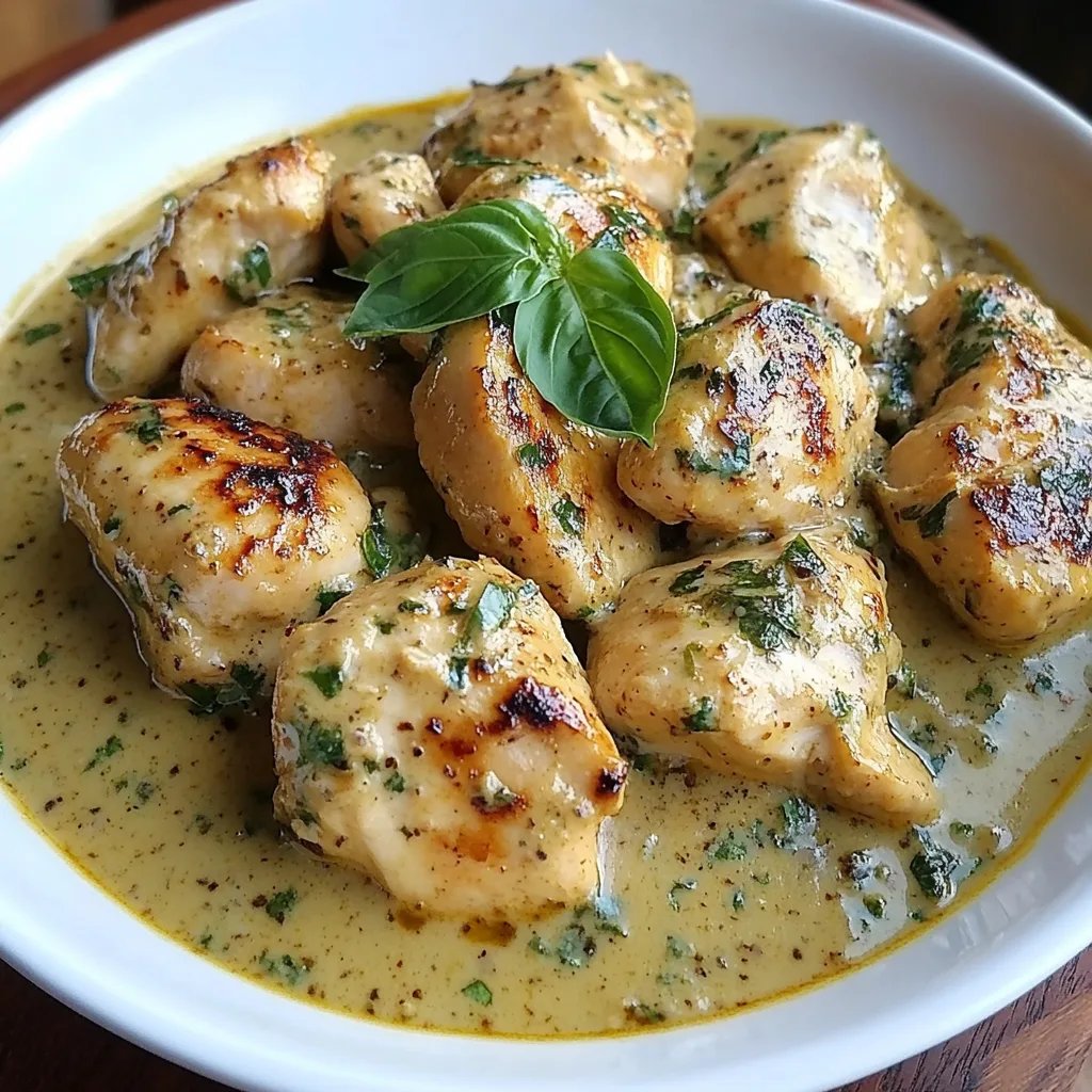 <p>Pollo al Albahaca con Salsa de Curry de Coco: Una Increíble Receta Última</p>
