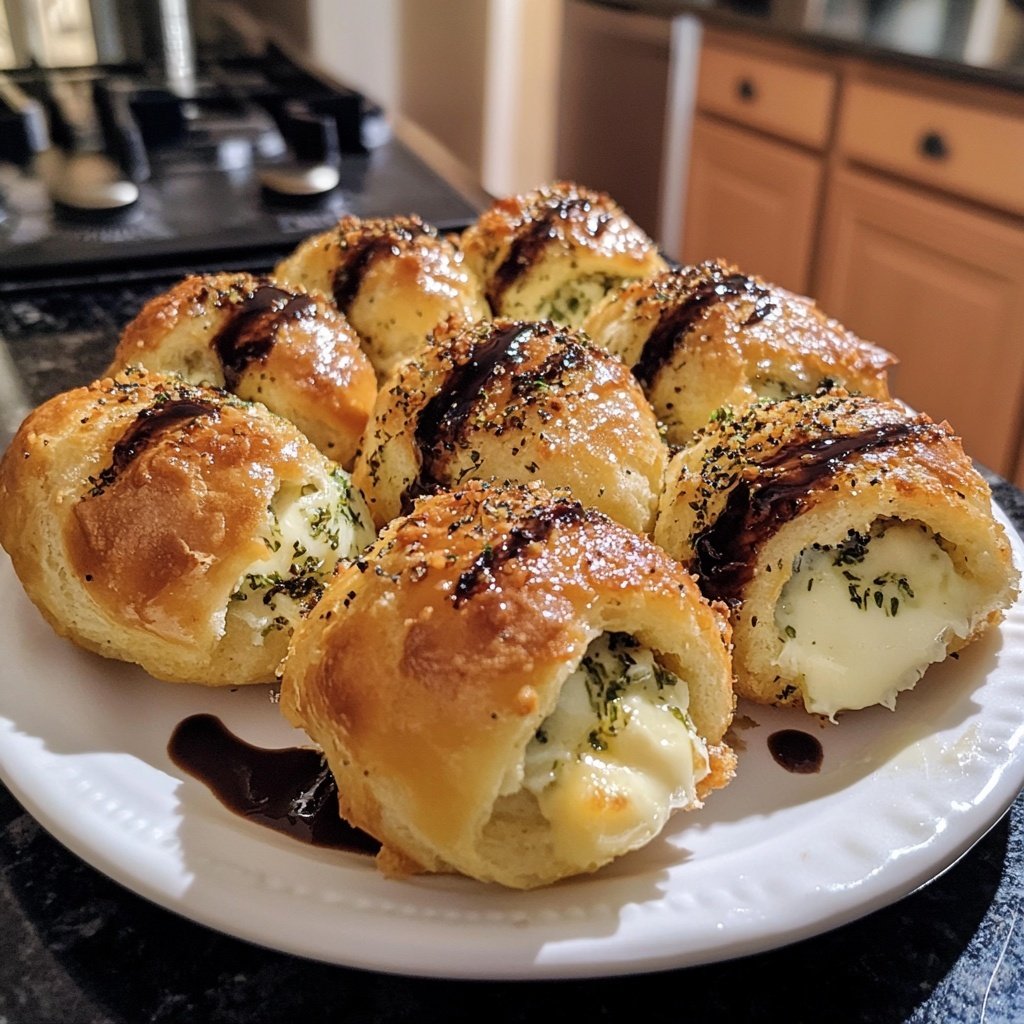 Profiteroles salados o petit choux salados