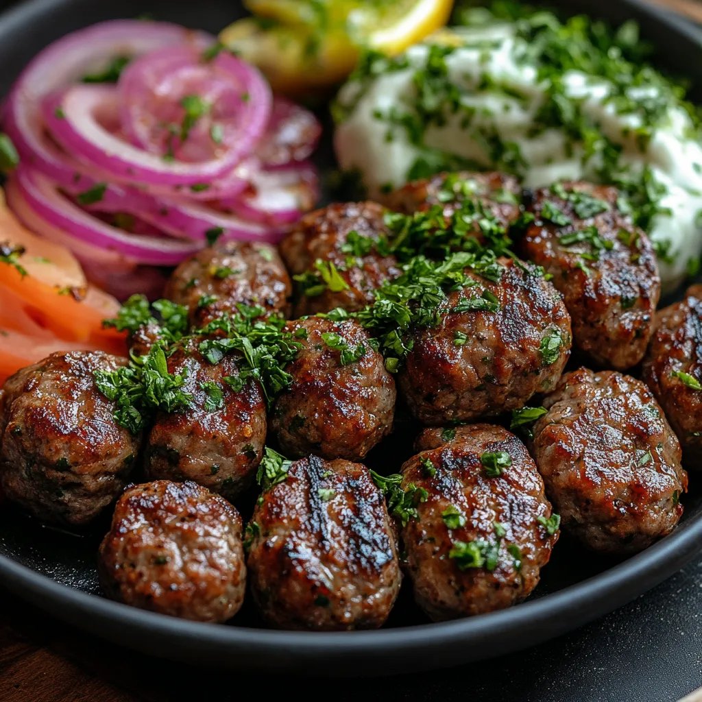 Kofta de Carne de Oriente Medio: Una Increíble Receta Última
