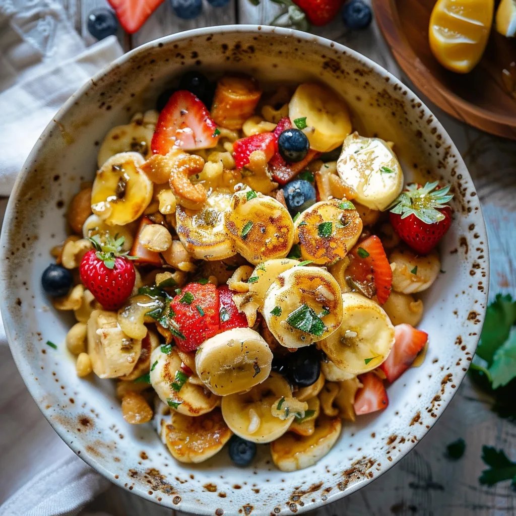 Cereal de Panqueques Saludable