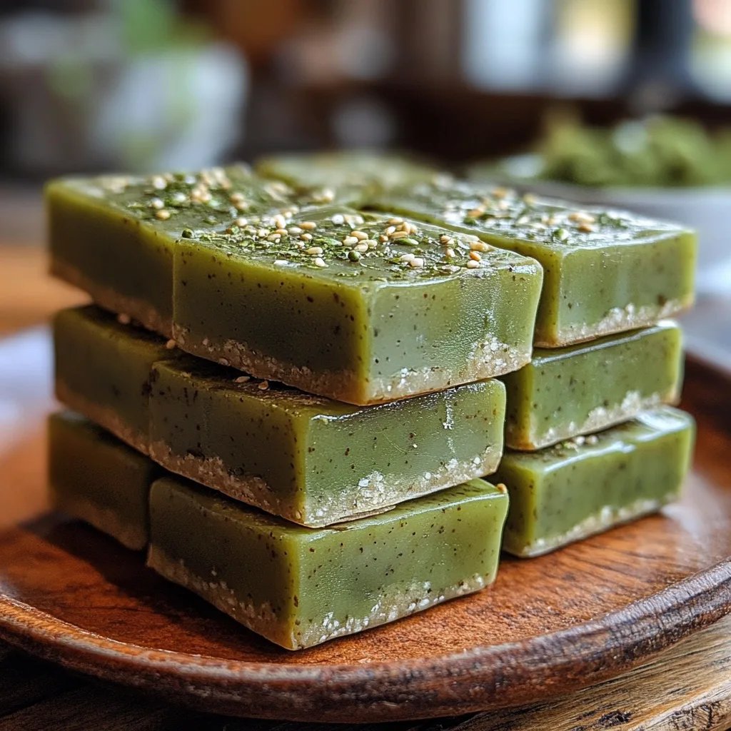 Barras Twix de Matcha: Una Increíble Receta Última