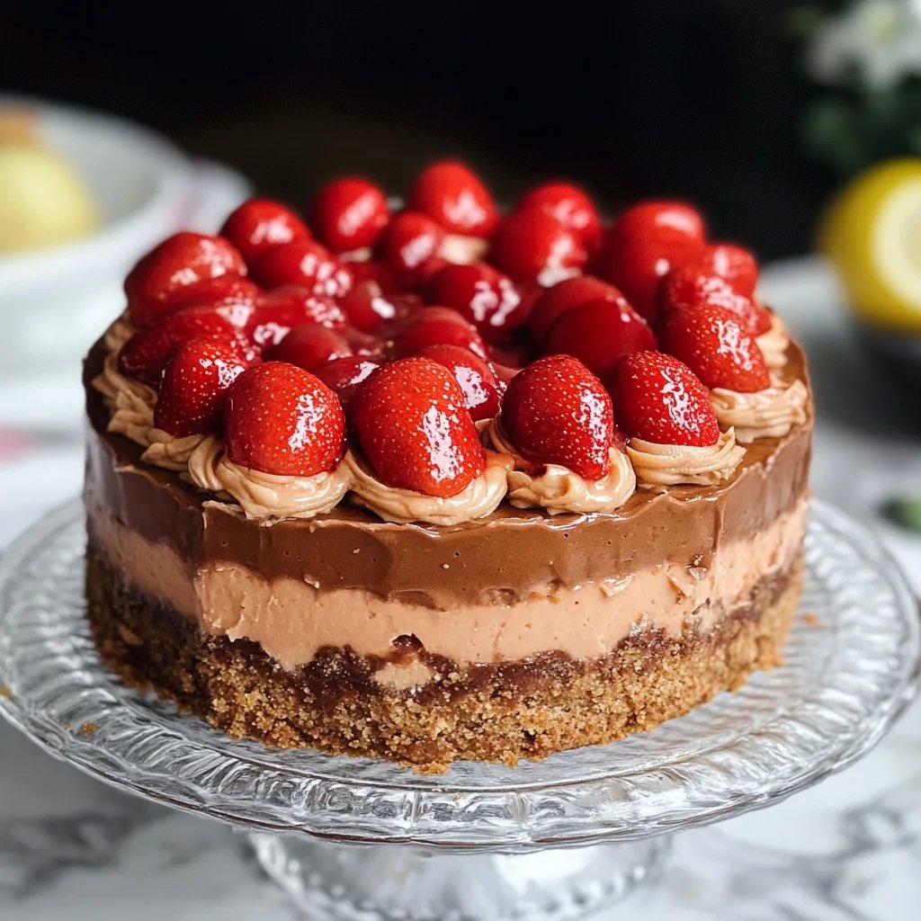 Torta súper jugosa de arándanos y limón