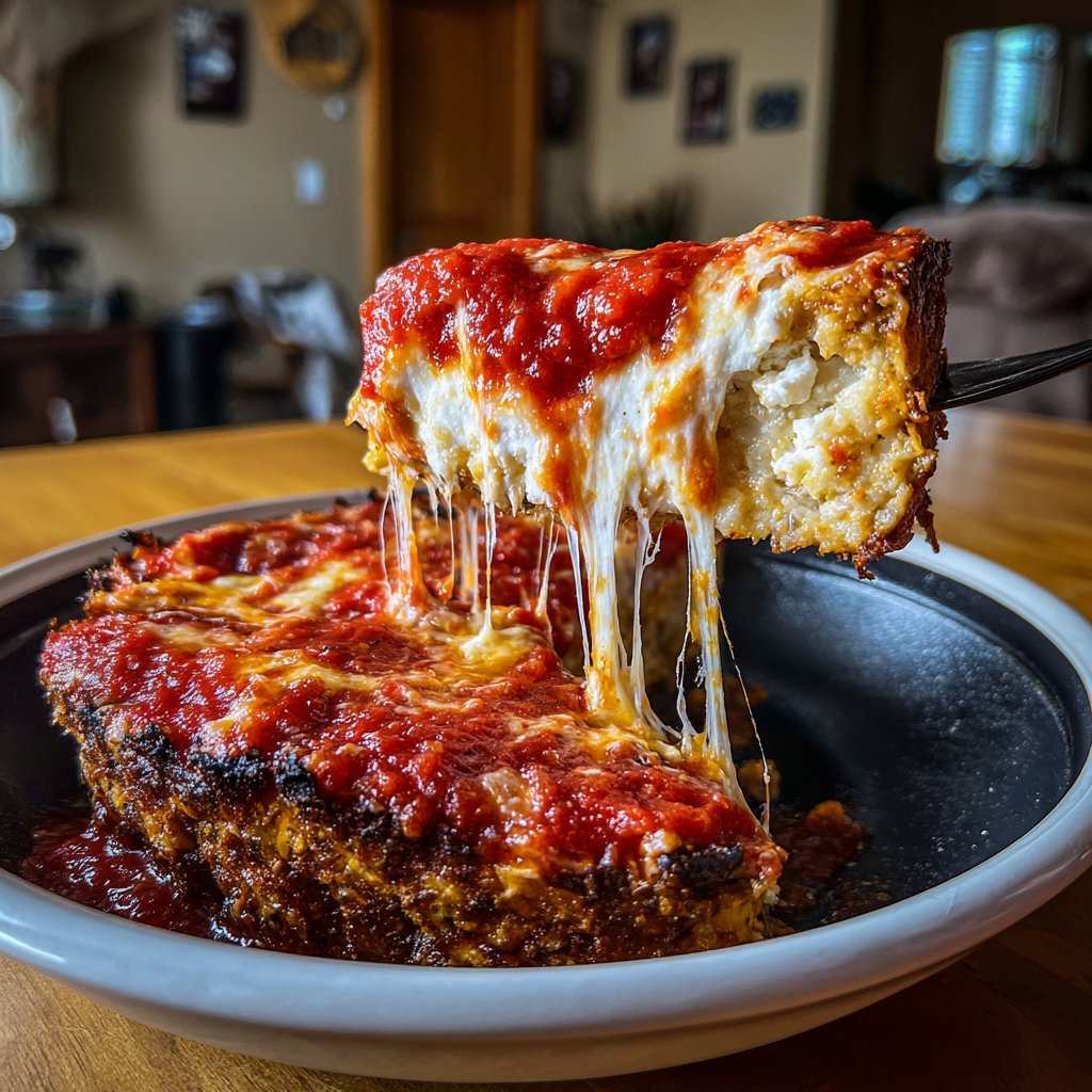 Queso cabra horneado marinara