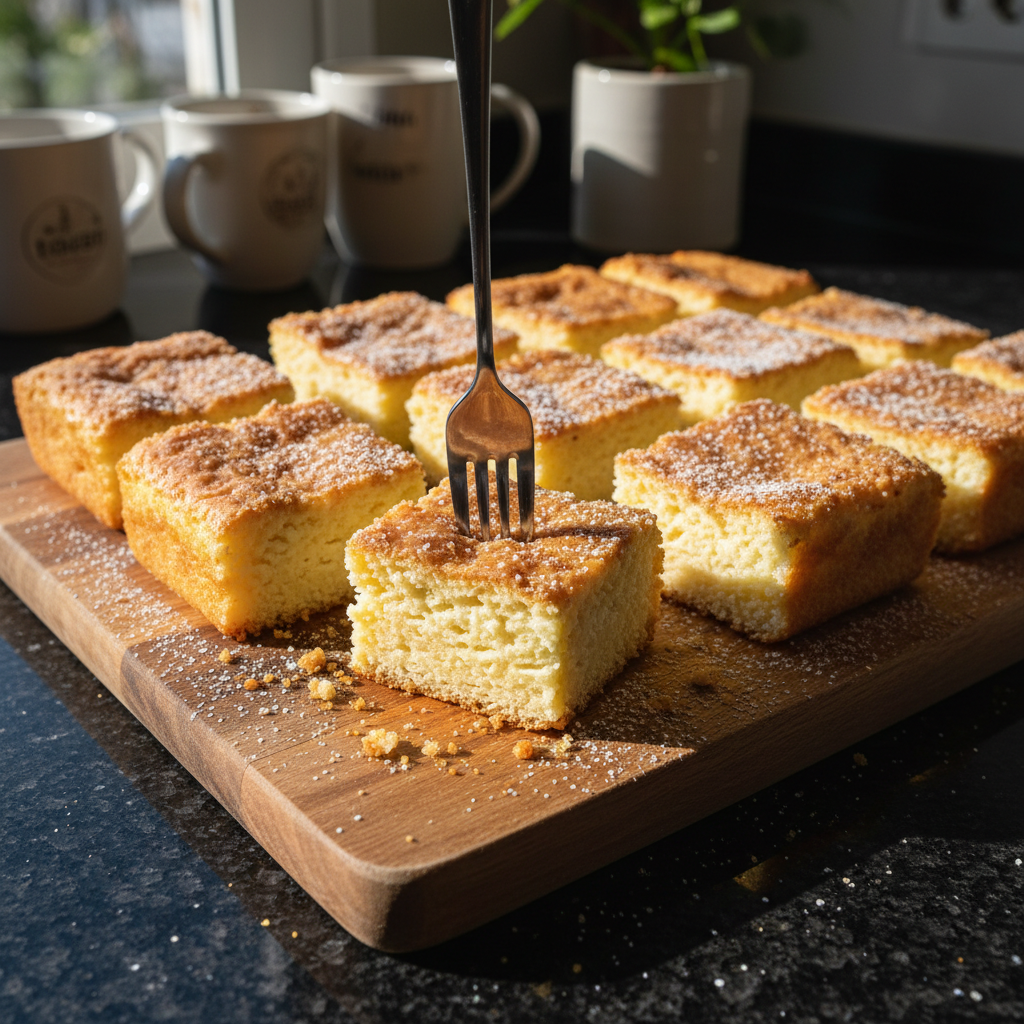 Blondies Suaves de Requesón