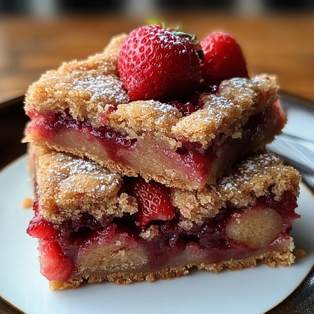 Barras de Fresa Sin Gluten: Un Increíble Secreto para Disfrutar
