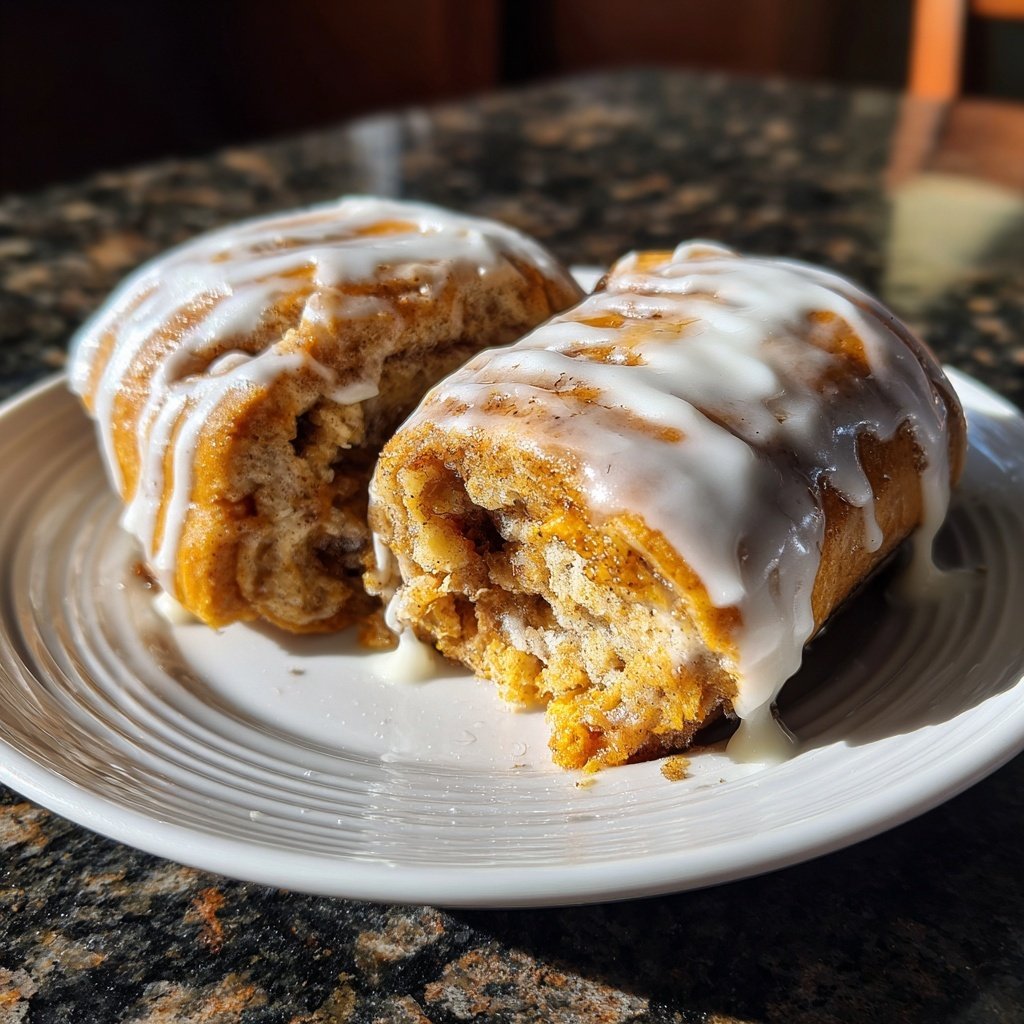 Rollos de canela caseros y pegajosos