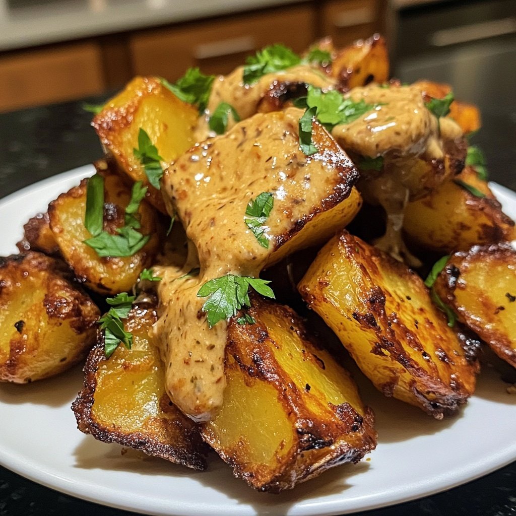 Patatas Bravas con Aioli Ahumado