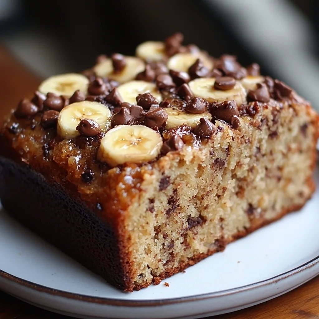 Pan de Plátano con Chispas de Chocolate: La Increíble Receta Última