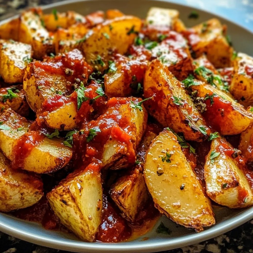 Patatas Bravas con Salsa Picante Casera: La Última Opción Increíble