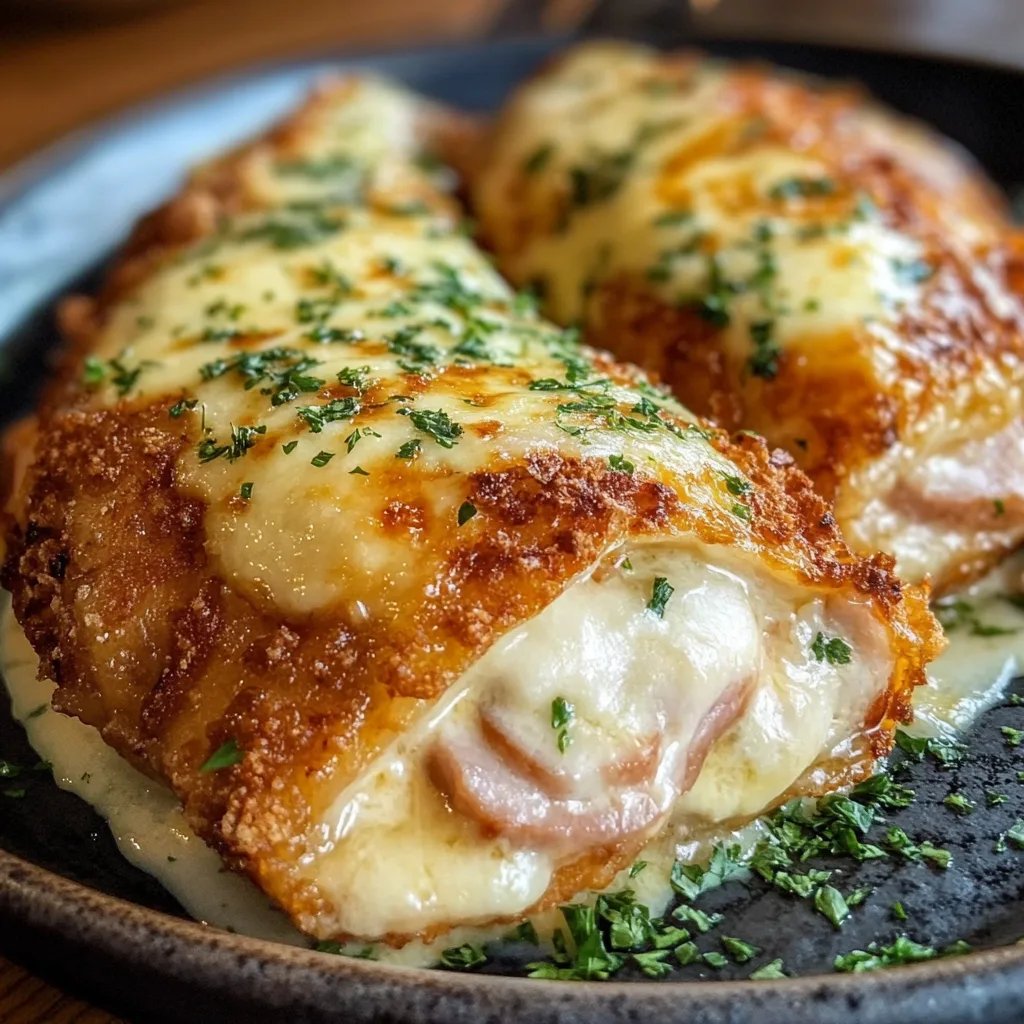 Pechugas de Pollo Rellenas de Jamón y Queso: Una Increíble Receta Última