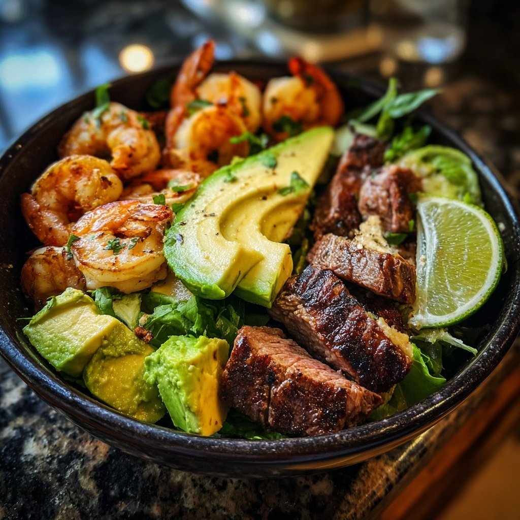 Ensalada Surf and Turf Especial