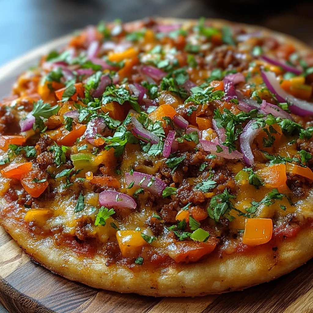 Pizza de Tacos Vegana y Sin Gluten: Una Receta Increíble y Esencial para Todos