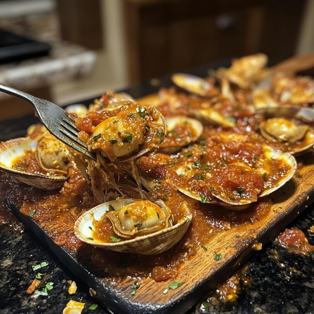 Almejas a la marinera-receta gallega