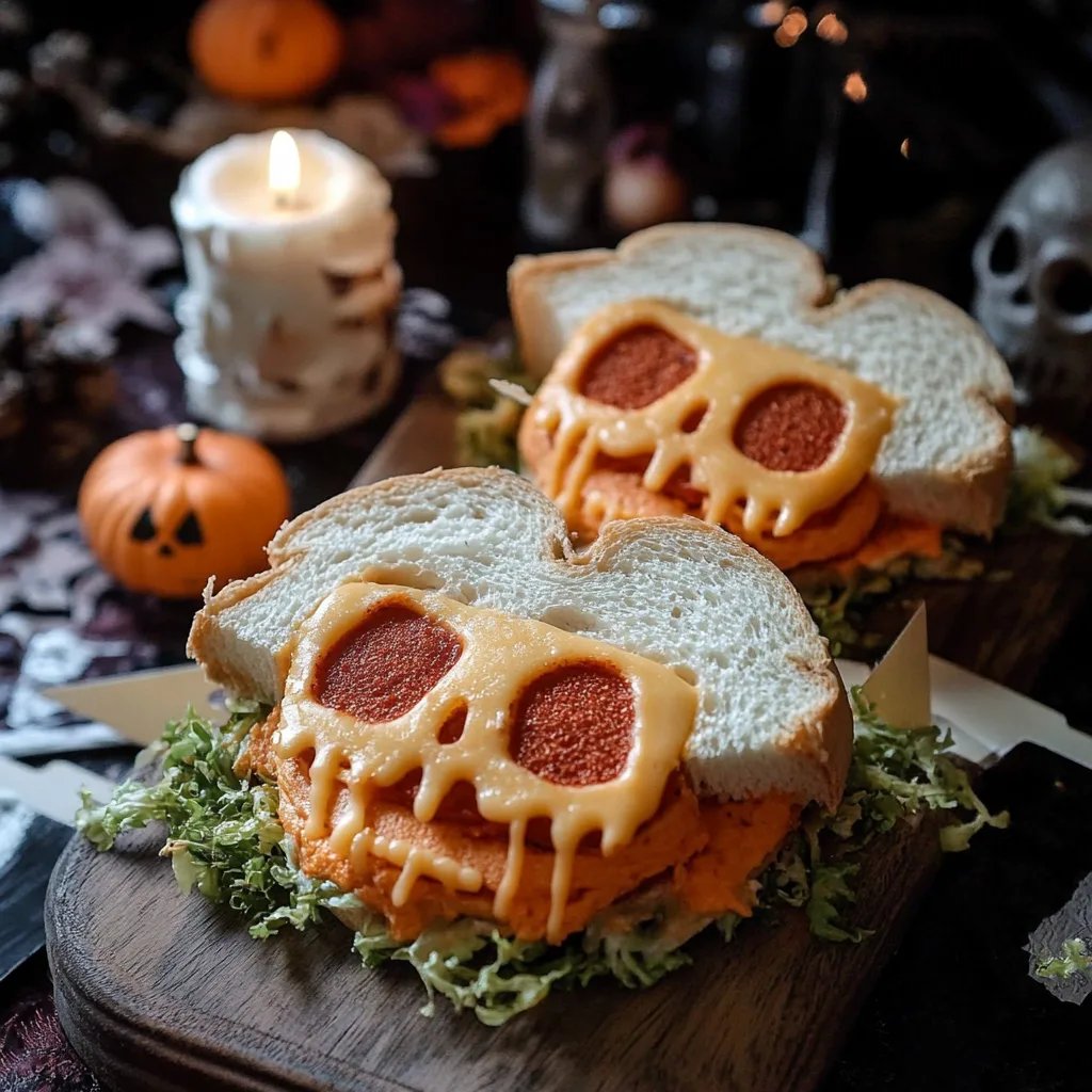 Sándwiches de Ataúd de Halloween: Una Increíble Receta Esencial