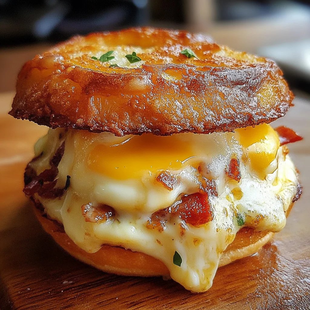 Bombas de galleta con huevo, tocino y queso cheddar: Una Increíble Receta Última