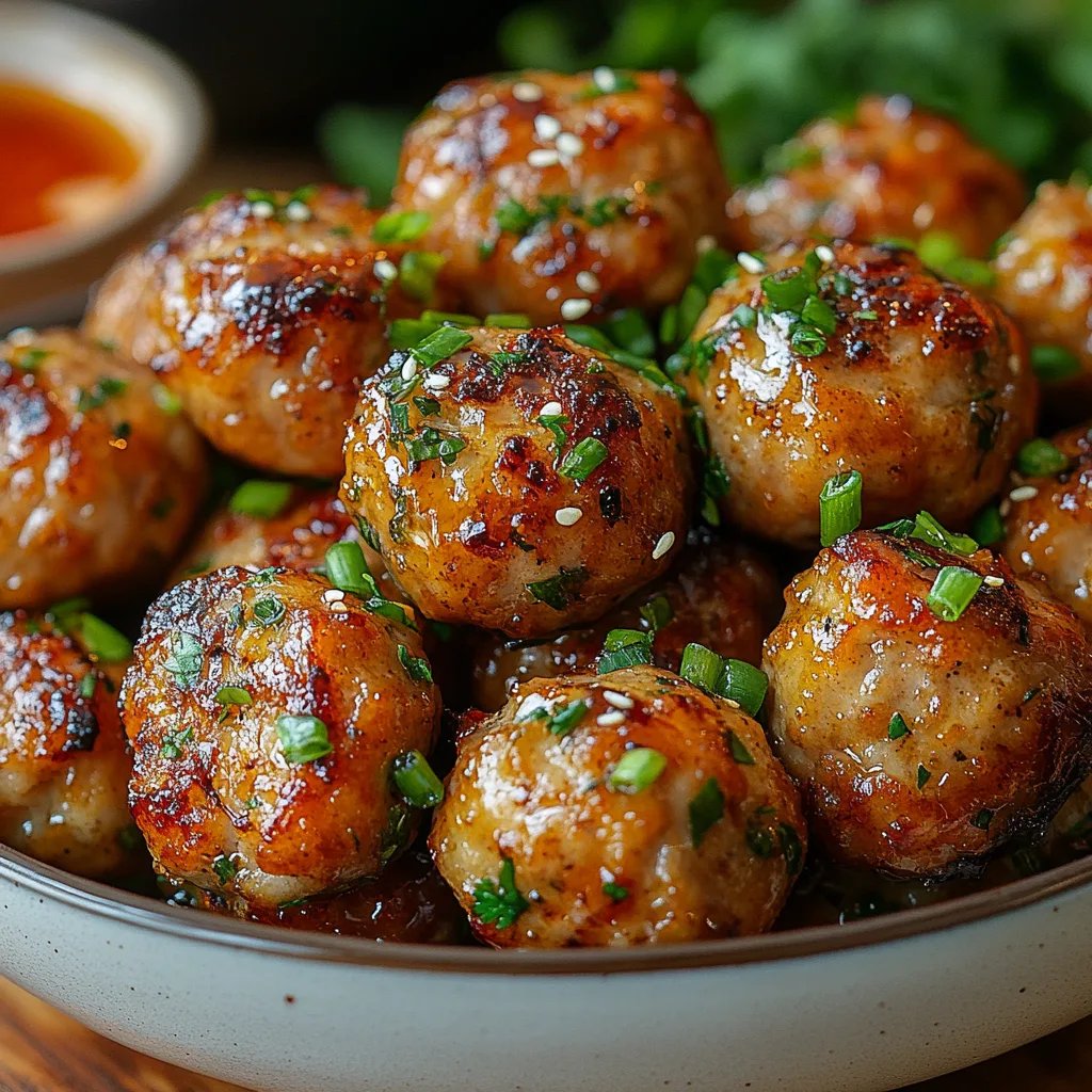 Albóndigas de Pollo Explosivas en Freidora de Aire: Una Increíble Receta Última