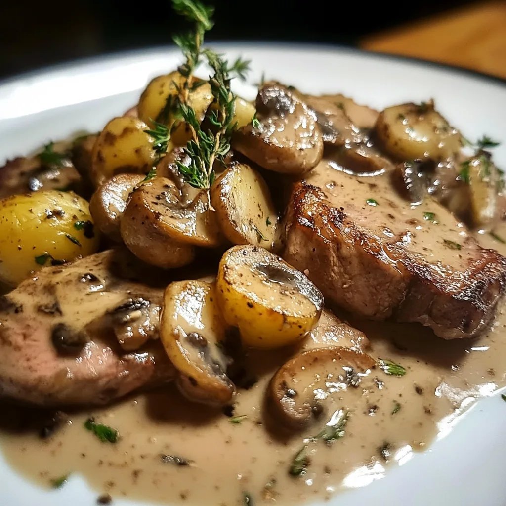 Lomo en Salsa de Champiñones: Una Increíble Receta Última