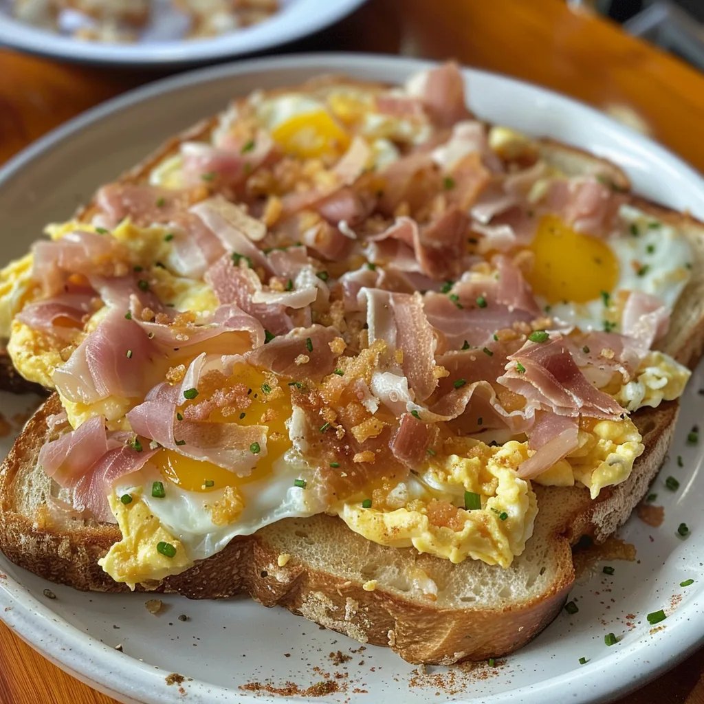Huevos Revueltos con Jamón