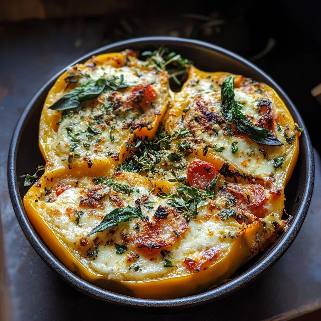 Calabaza Bellota Rellena con Espinacas a la Crema: Una Increíble Receta Esencial