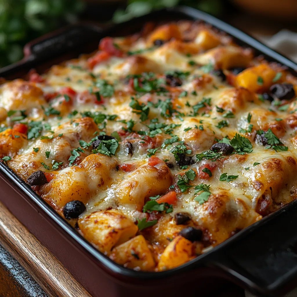 Cazuela de Enchiladas de Desayuno Superquesosa: Una Increíble Receta Última