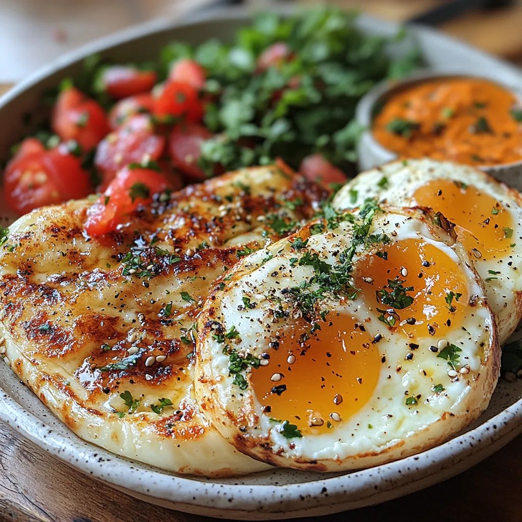 Huevos Turcos con Mantequilla de Chile y Feta Batido: Una Increíble Receta Última